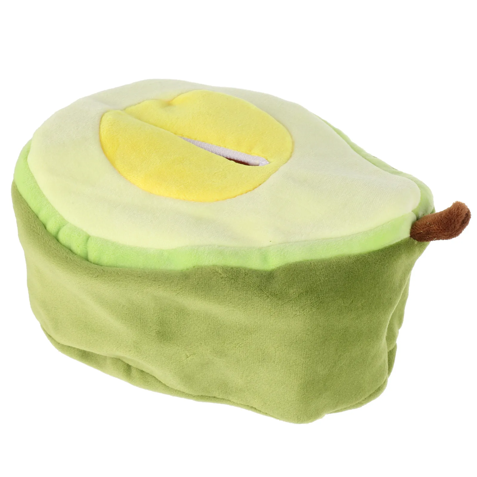 

Cartoon Fruit Napkin Dispenser Avocado Shape Car Tissue Holder Portable Paper Towel Box Cover Creative Car Armrest Tissue