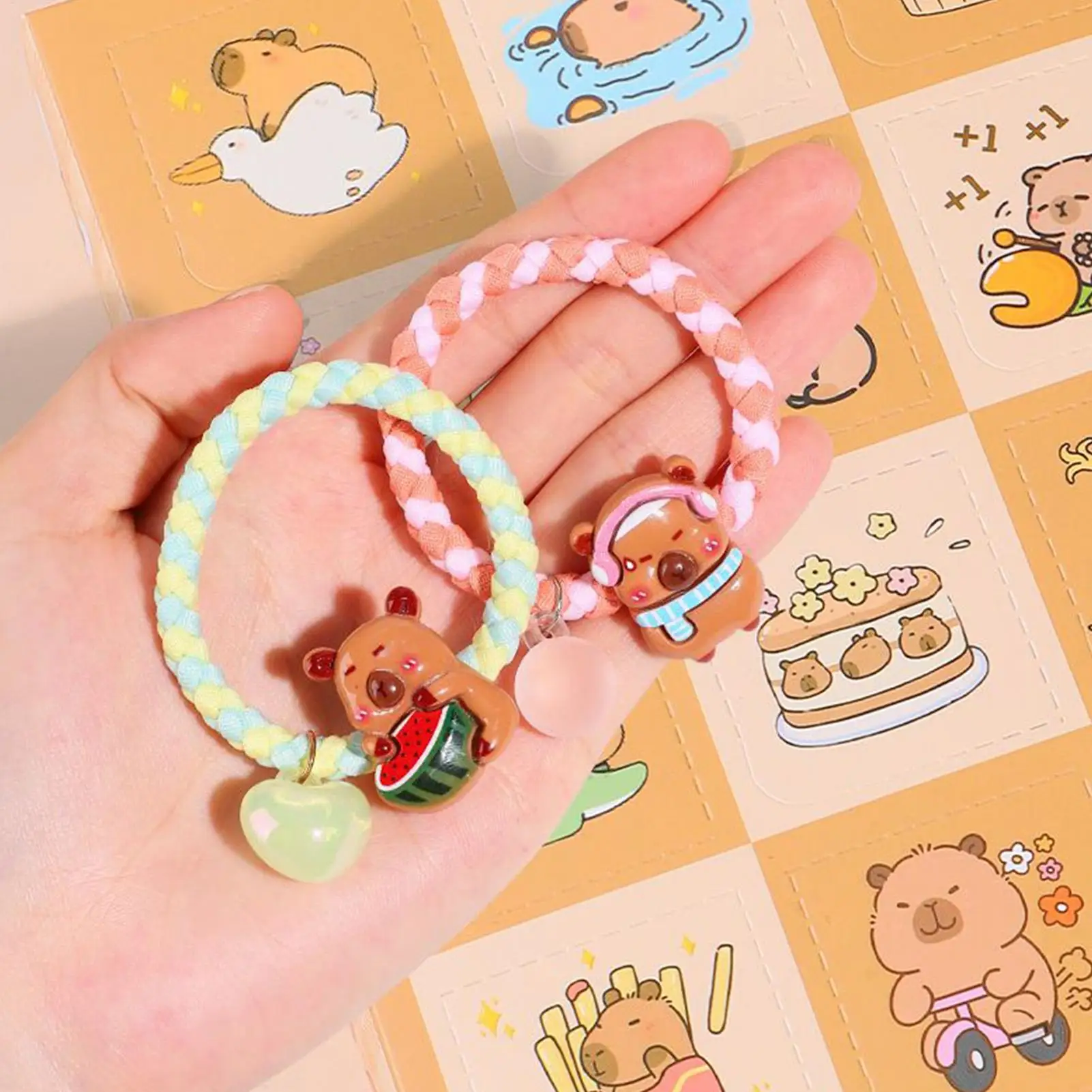 

Рождественская игрушка обратного отсчета с тематикой капибары, рождественские украшения, мини-модель капибары, календарь обратного отсчета для мужчин, женщин, мальчиков и девочек