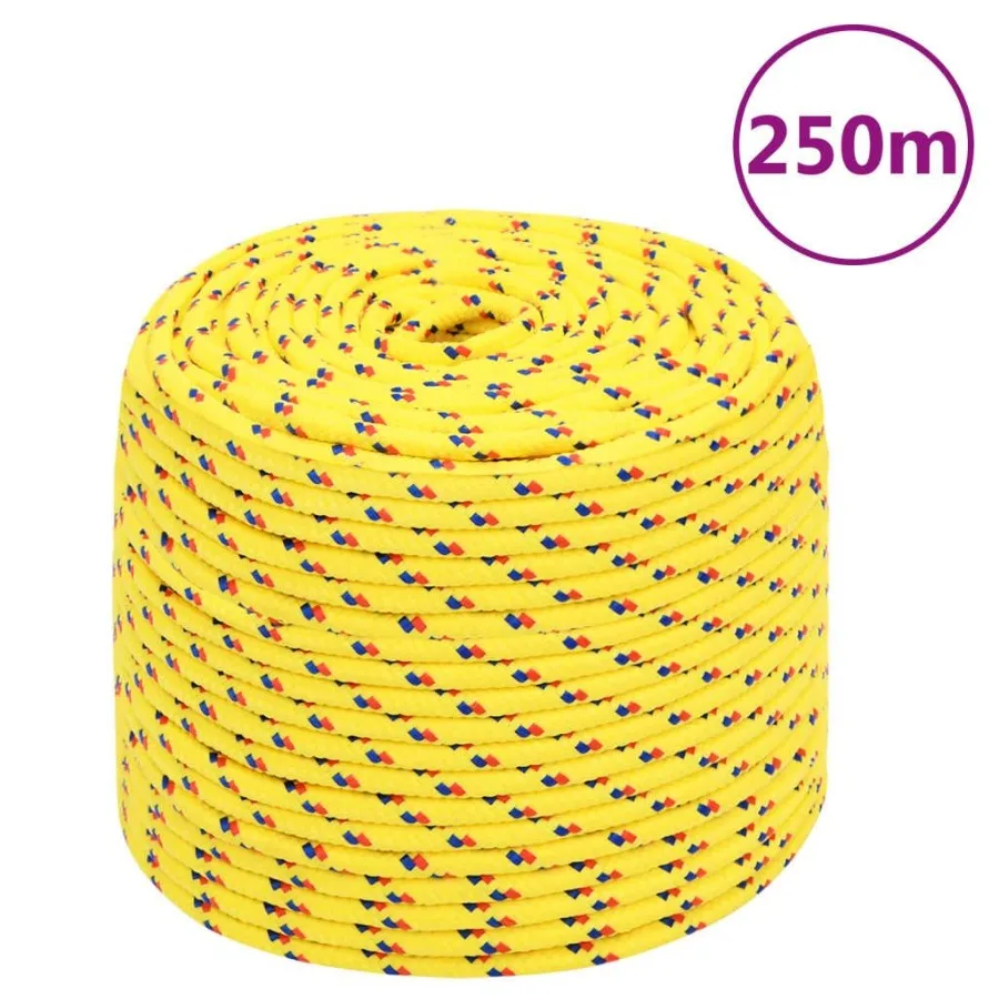 

Boat Rope Yellow 0.39 820.2 ' Polypropylene