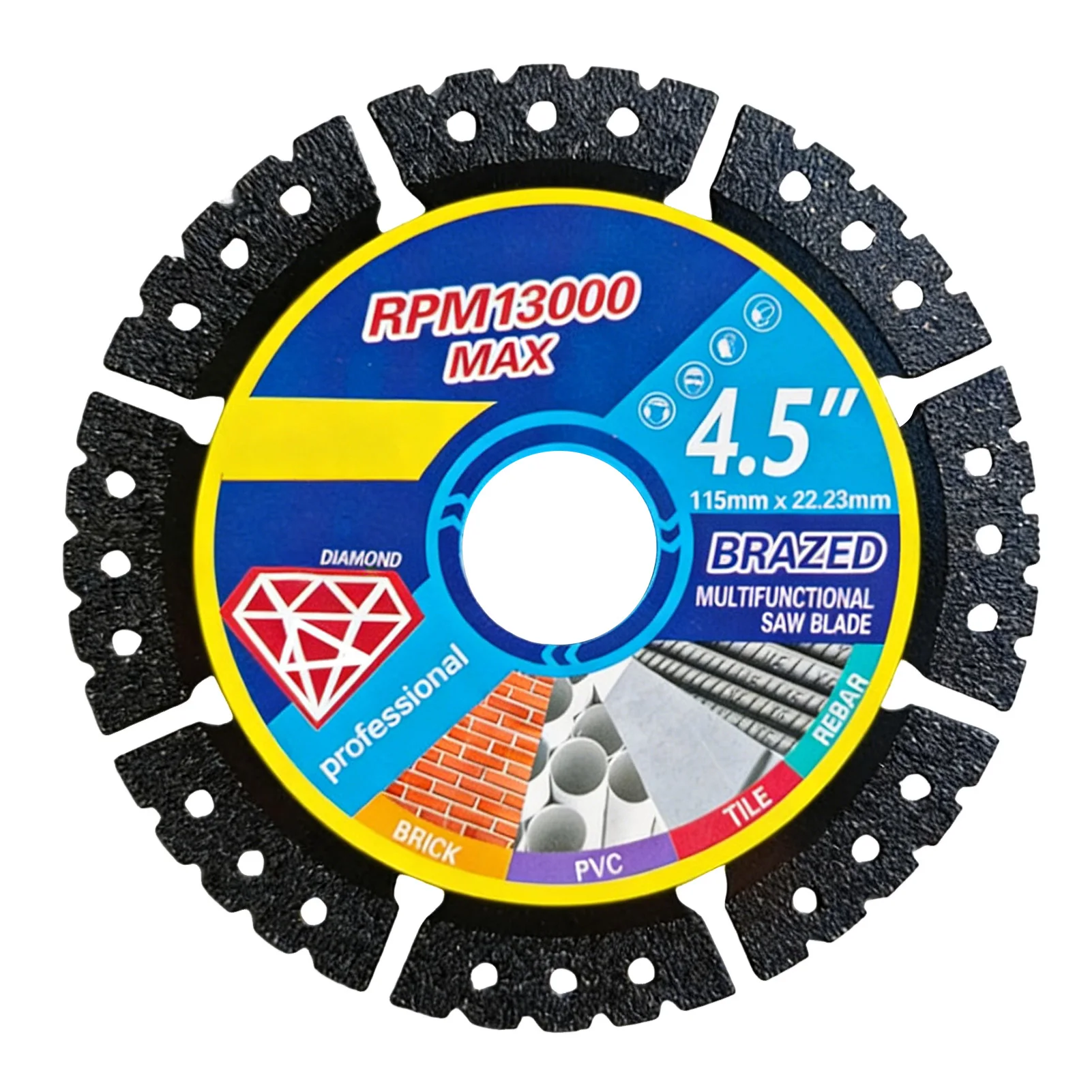 Diamantcomposiet multifunctioneel zaagblad Ultradun zaagblad Keramische tegels Glasdoorslijpschijf voor haakse slijper