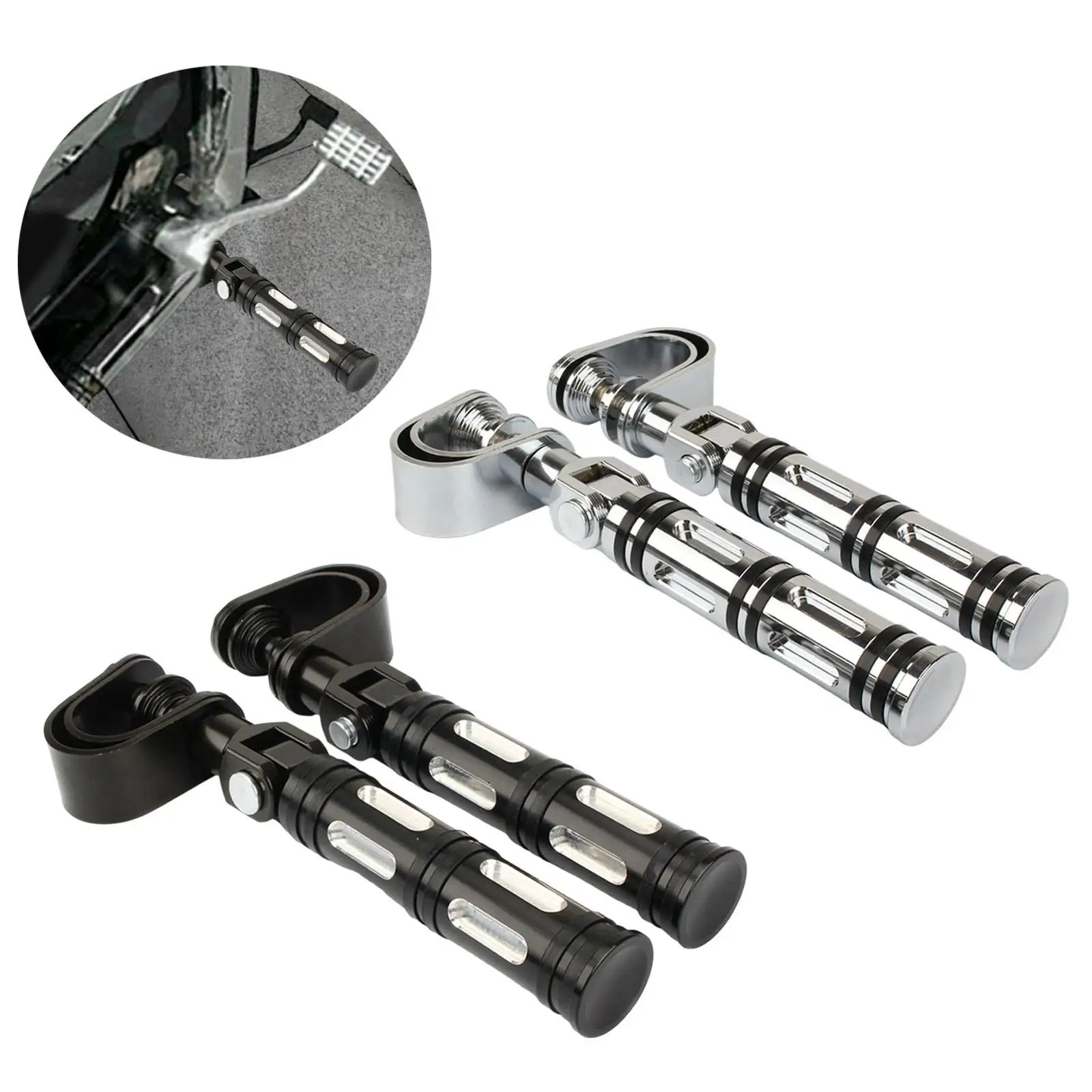 

Motorcycle Foot Pegs Bracket Stable Rear Pedals for Motorcycle Fittings
