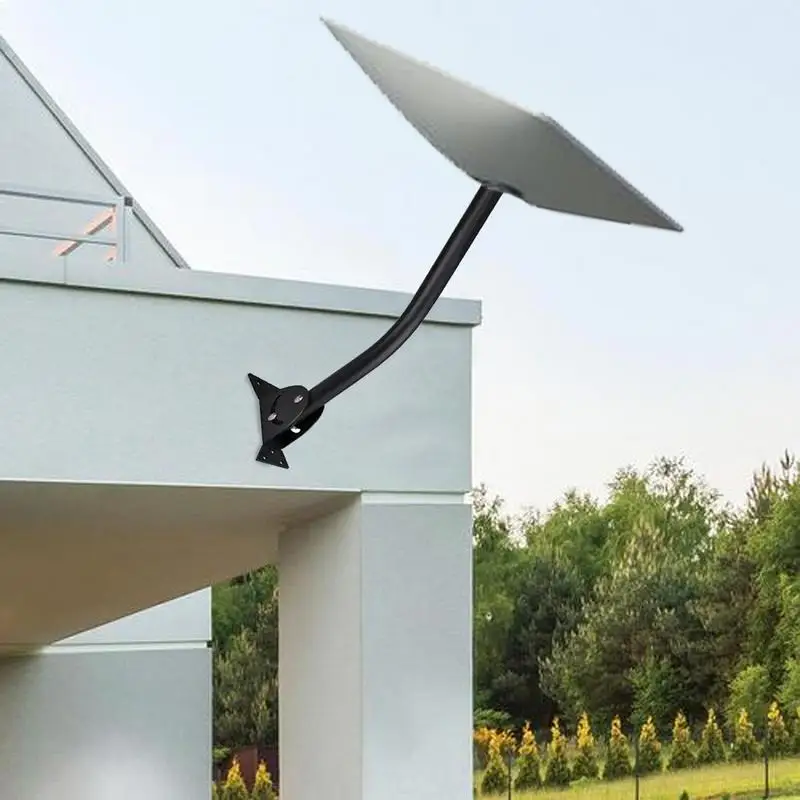 지붕 안테나 브래킷, 스테인리스 스틸 지붕 안테나 장착 폴, 설치 용이, 벽 처마 또는 지붕용