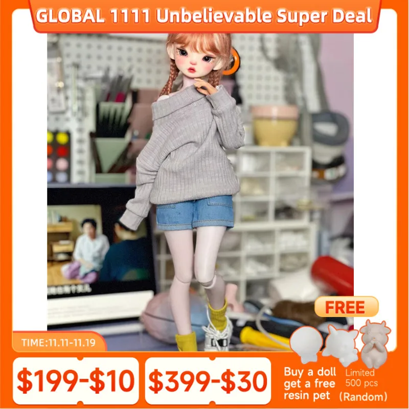 

New Design YunShu Body And YaoChi head BJD Nude Doll 1/5 Resin Doll Pure Handicraft Art Ball Jointed Doll