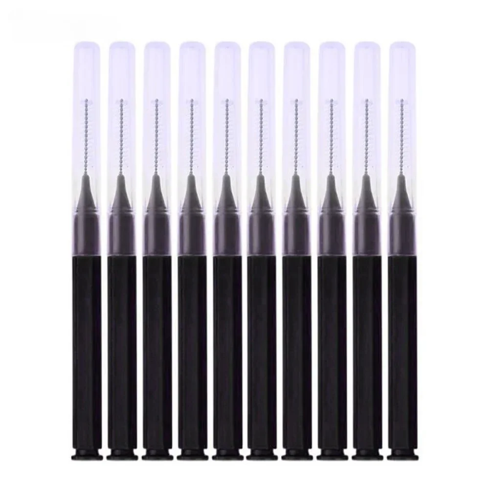 5/10/50PCS Mini Wenkbrauw Borstel Brow Perm Borstel Wegwerp Brow Lifting Borstels Buigbare Micro Wimper borstel Applicators Gereedschap