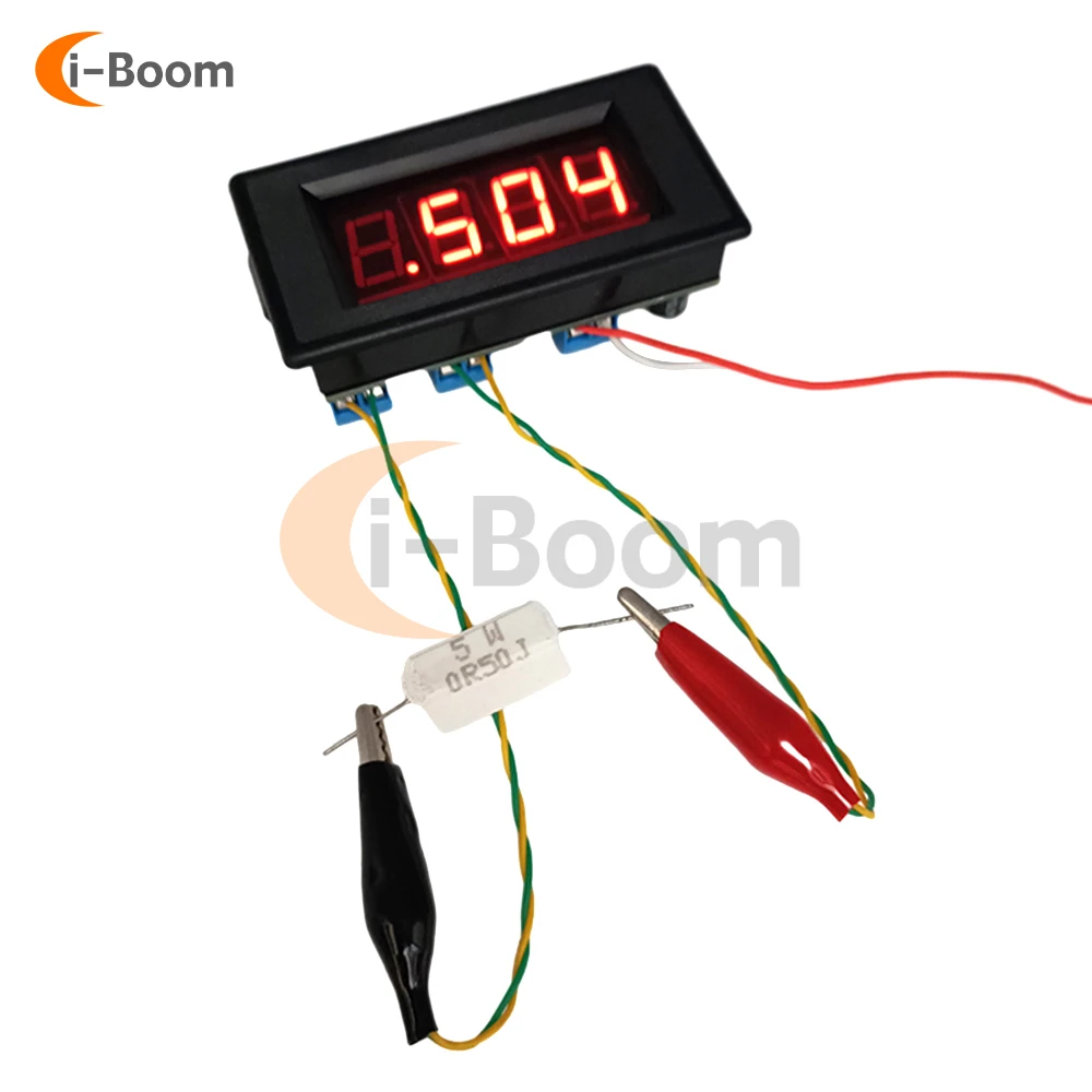 DC5V Resistance Tester Ohmmeter Digital Display DIY Electronic Practice Kit Soldering Practice Module