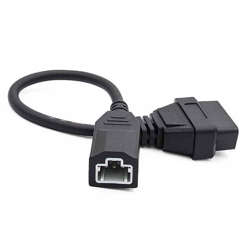 OBD 2 Cable for Honda 3pin OBD1 Adapter OBD2 OBDII 3pin 4pin 6pin for HONDA Moto OBD Extension Cable