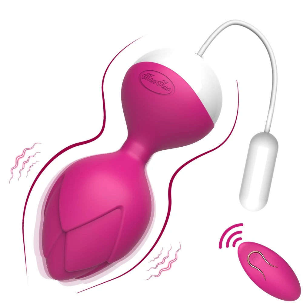 Remote Control Kegel Ball Vaginal Tighten Exercise Trainer Ben Wa Wireless 10 Speeds Vibrating Eggs Vibrator Sex Toys for Women