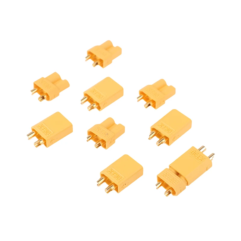 XT30U Male Female Bullet Connector Plug The Upgrade XT30 For RC FPV Lipo Battery RC Quadcopter