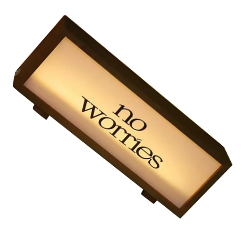 صندوق إضاءة خشبي ضوء محيط LED صندوق إضاءة ليلي محيط لغرفة النوم وغرفة النوم والرياضة الإلكترونية وسطح المكتب والديكور المحيط