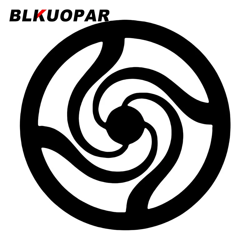 BLKUOPAR Wheel eye Car Stickers Sunscreen Anime Graphics Laser Decals Occlusion Scratch Holographic Creativite Car Lable