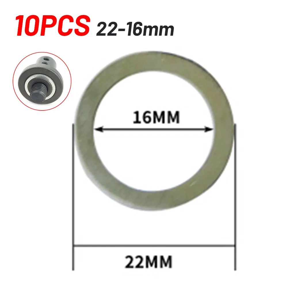 10pcs Adapter Washer Circular SawBlade Reducing Rings Conversion Ring Cutting Disc Aperture Gasket Inner Hole Adapter Ring