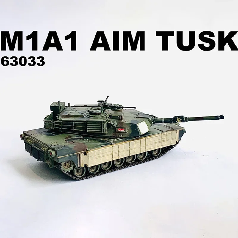 Imagem -05 - Modelo de Chariot Tanque de Veículo Blindado Presente Adultos Escala 1:72 Plástico M1a1 Aim Tusk Militares Combat Track tipo Clássicos