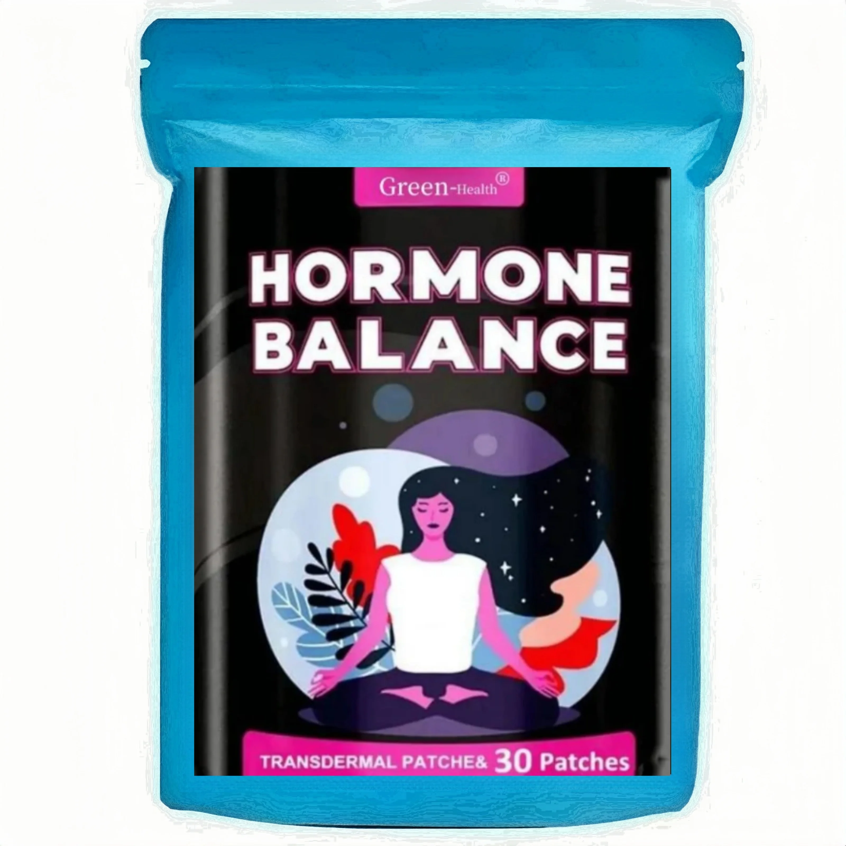 

Hormone Balance Transdermal Patches For Relief For Fatigue,mood Swings, Support For Pms,menopause, Pmdd 30 Patches