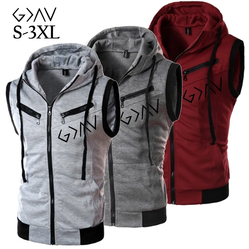 

Autumn Men's and Women's Tank Top Fashion Casual Tank Top Hoodie Printed Sleeveless Top Fashion Street Wear Autumn Clothing