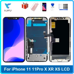 Original OLED For iPhone 11 Pro Max LCD Display Screen For iPhone X XR XS Max Screen Touch Digitizer Assembly Replacement Parts