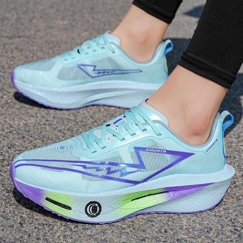 

Breathable Upper Wear-Resistant Cushioning Soles Round-Toe Lace-Up Running Men's Fashionable Casual Comfortable Sports Shoes