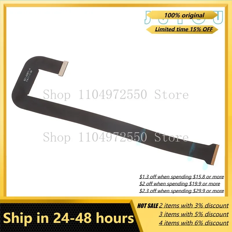 Cable Flexible para Touchpad de MacBook Air A2681 821-03871, Pieza de Repuesto Compatible para Portátil