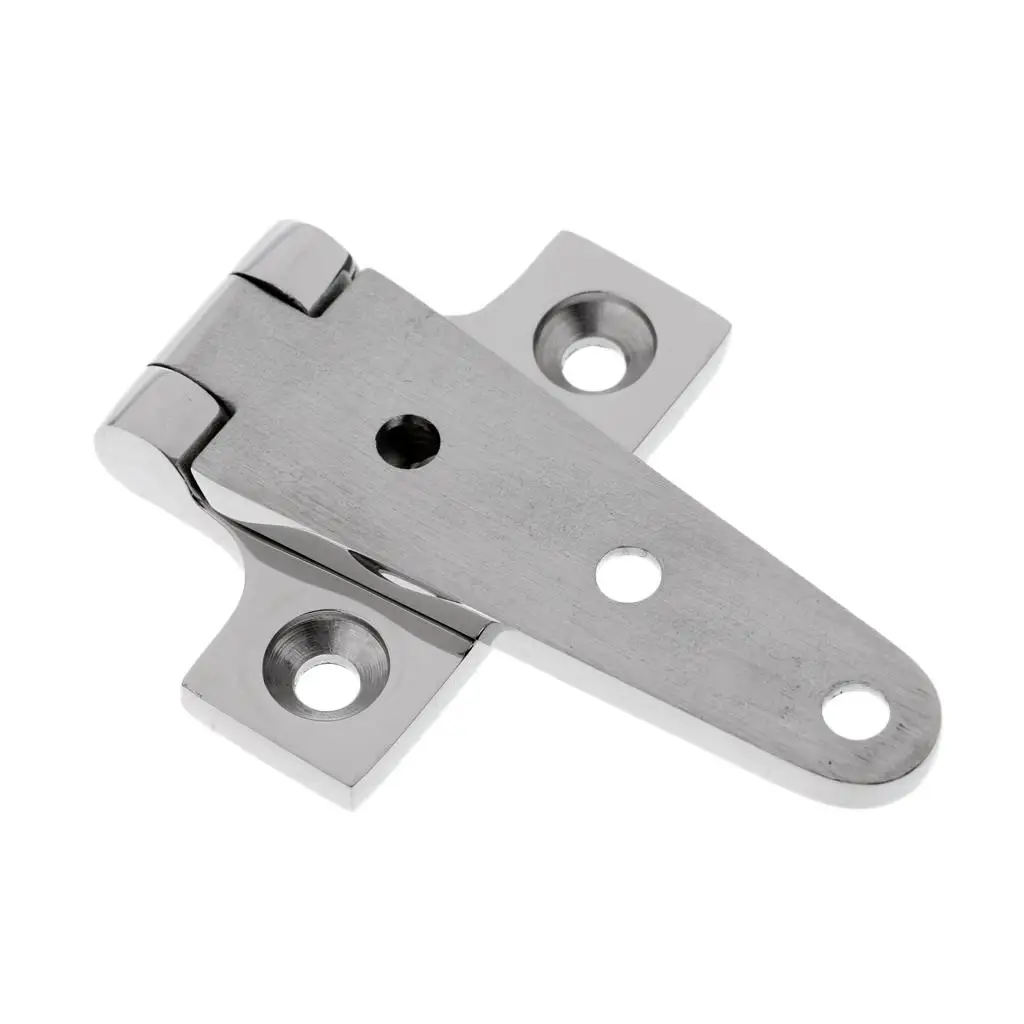 Anti Corrosion T Hinge 316 Stainless Steel Marine Grade Strap Hinge for Wooden Case Boat Cabin Garden