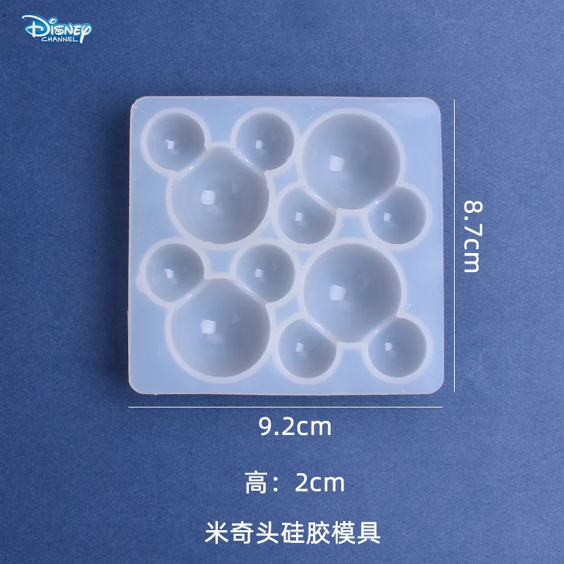 Disney diy crystal drop mold Cute animal Mickey table decoration Silicone mold Kitchen baking mold Cake decoration