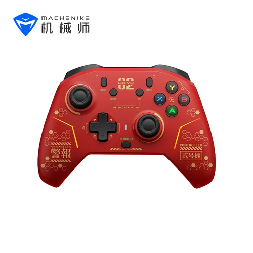 Imagen 2 del producto MACHENIKE G6V2 nuevo Upgrape Tri Mode Gamepad controlador de juego inalámbrico TMR Joystick gatillo Dual 1000Hz velocidad de orolling 1200mAh