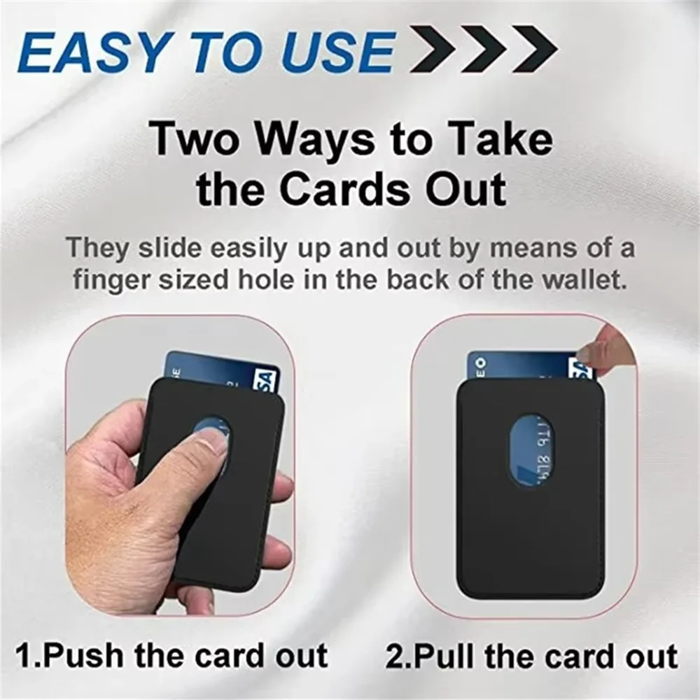 Magnetic Leather Wallet Case for iPhone 15Pro 14 13 16 Pro Max Magsafe Card Holder Luxury Phone Cover Protective Bag Accessories image 5