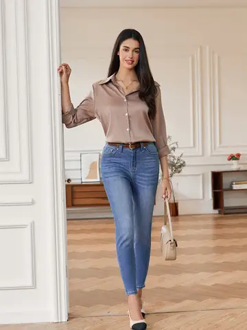 8 best sales smala damkläder för kontoret - №5