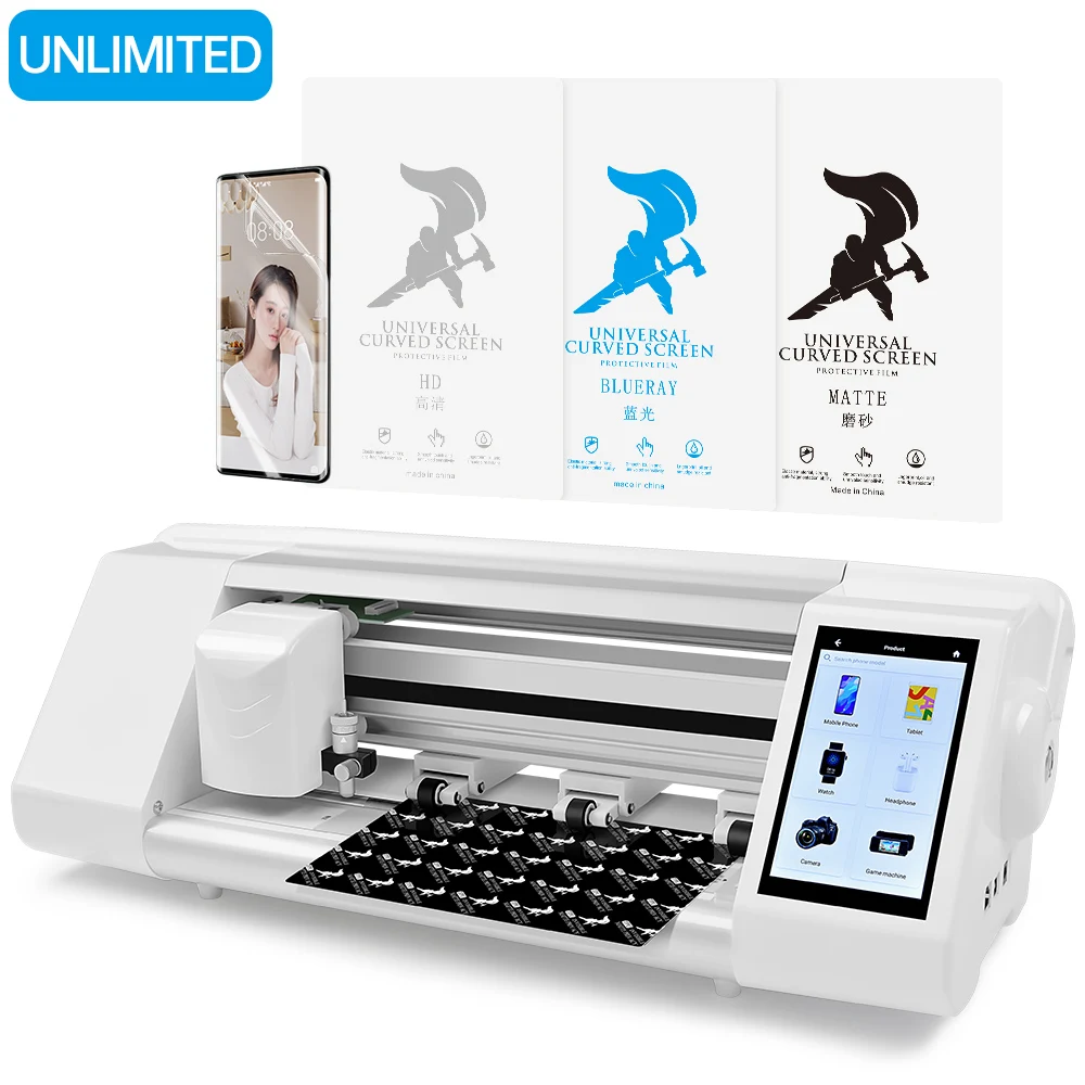 

Mobile phone, tablet, smart watch, earphone, hydrogel, film cutting machine, screen protector, cutting machine.