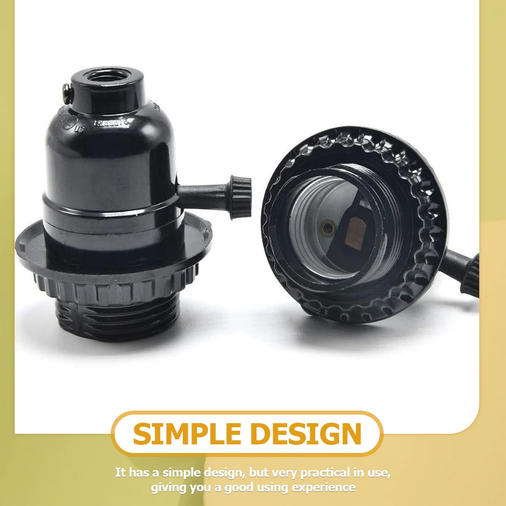 

20Pcs E26 Lamp Switch Knob 3.5cm Durable Light Accessories Replacement Us Standard Lamp Replacement Light Turn Knobs