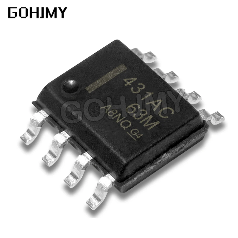 10PCS TL431ACDR TL431AC SOP8 SOP 431AC SMD IC Chip