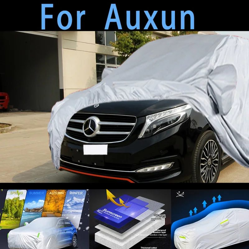 

For Auxun Car protective cover,sun protection,rain protection, UV protection,dust prevention auto paint protective