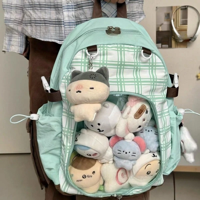 

New Original Niche Design for Girls Sweet and Cool Y2K Ita Bag Dolls Bag Daily Commuting Women Casual Backpack School Bag