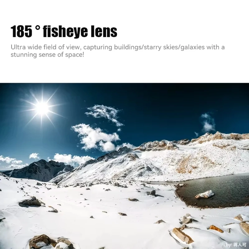 7artisans 10mm F2.8 II Obiettivo fisheye grandangolare full frame 185 ° Obiettivo principale con messa a fuoco manuale per Sony E Nikon Z Leica TL Canon EOS