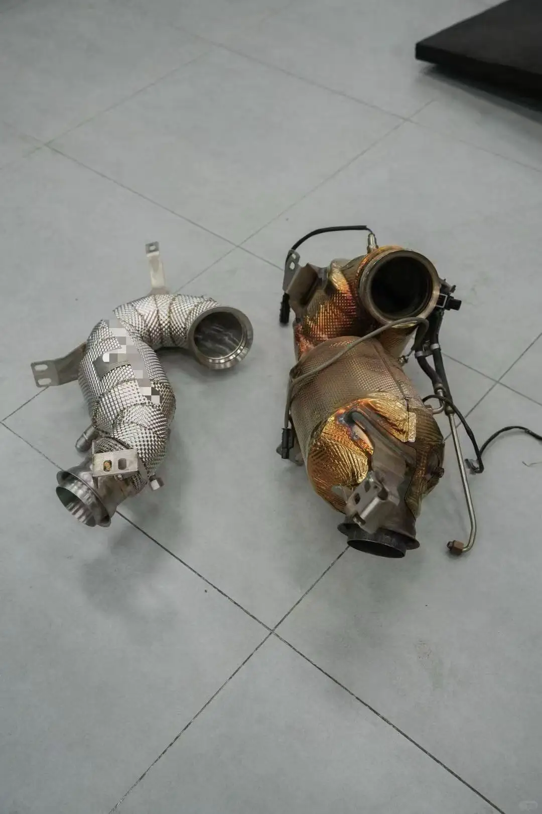 ACE für Mercedes BENZ AMG M256 GT50 GT53 GLE53 GLE53 GLS53 E53 Hochleistungs-Downpipe mit Hitzeschutz SUS304 Auspuffanlage – Detail 9