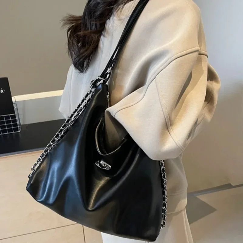 Women\'s Shoulder Bags 2024 New Fashion Student Large Capacity Crossbody Bags Luxury Brand Trendy Designer Bags Bolso Mujer