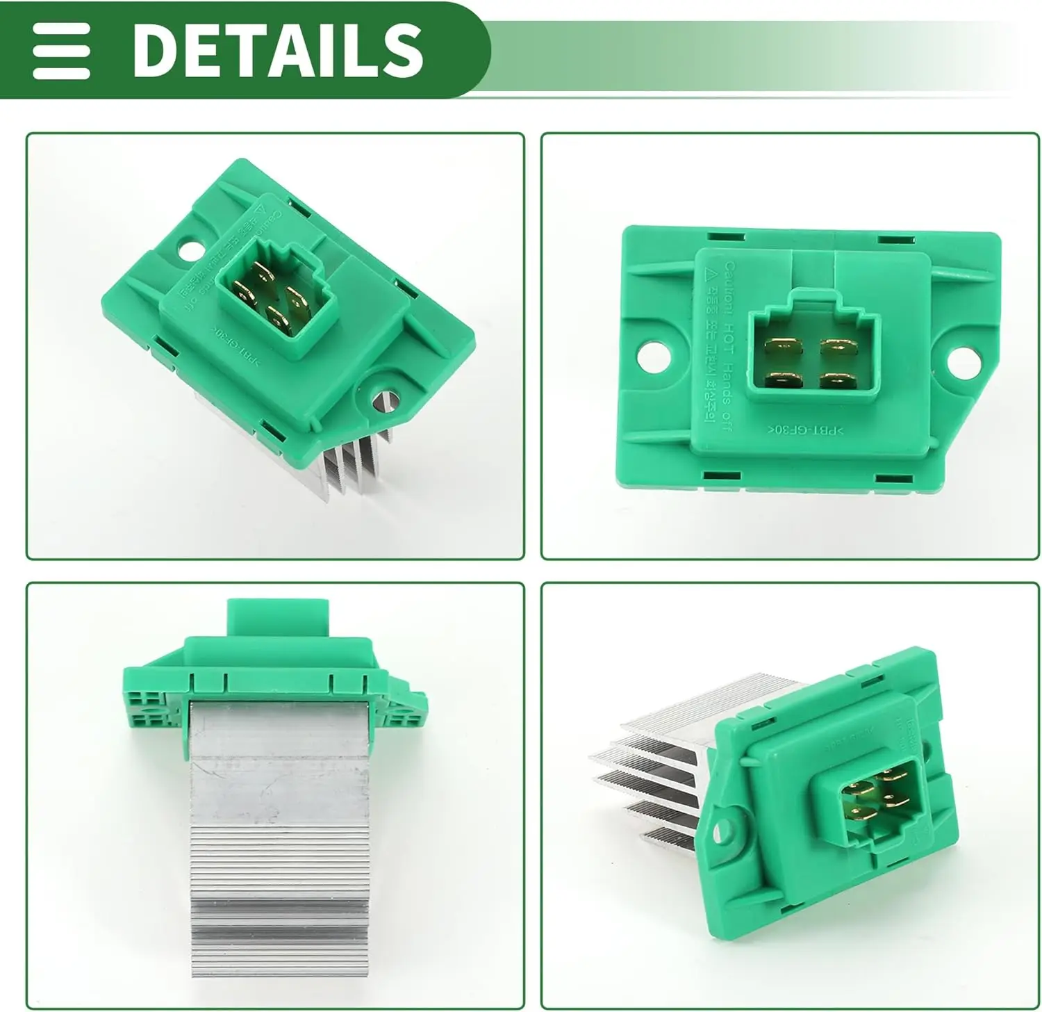 وحدة التحكم في محرك منفاخ HVAC المقاوم OEM 972353SAA0، وحدة التحكم في سرعة سخان التيار المتردد لشركة Hyundai/Kia 2011-2018 ​