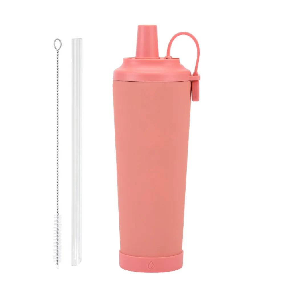 

Drinkware 830ml Insulated Tumbler Large Capacity Magnetic Handle Thermal Cup with Straw Leakproof Insulated Water Bottle Gym