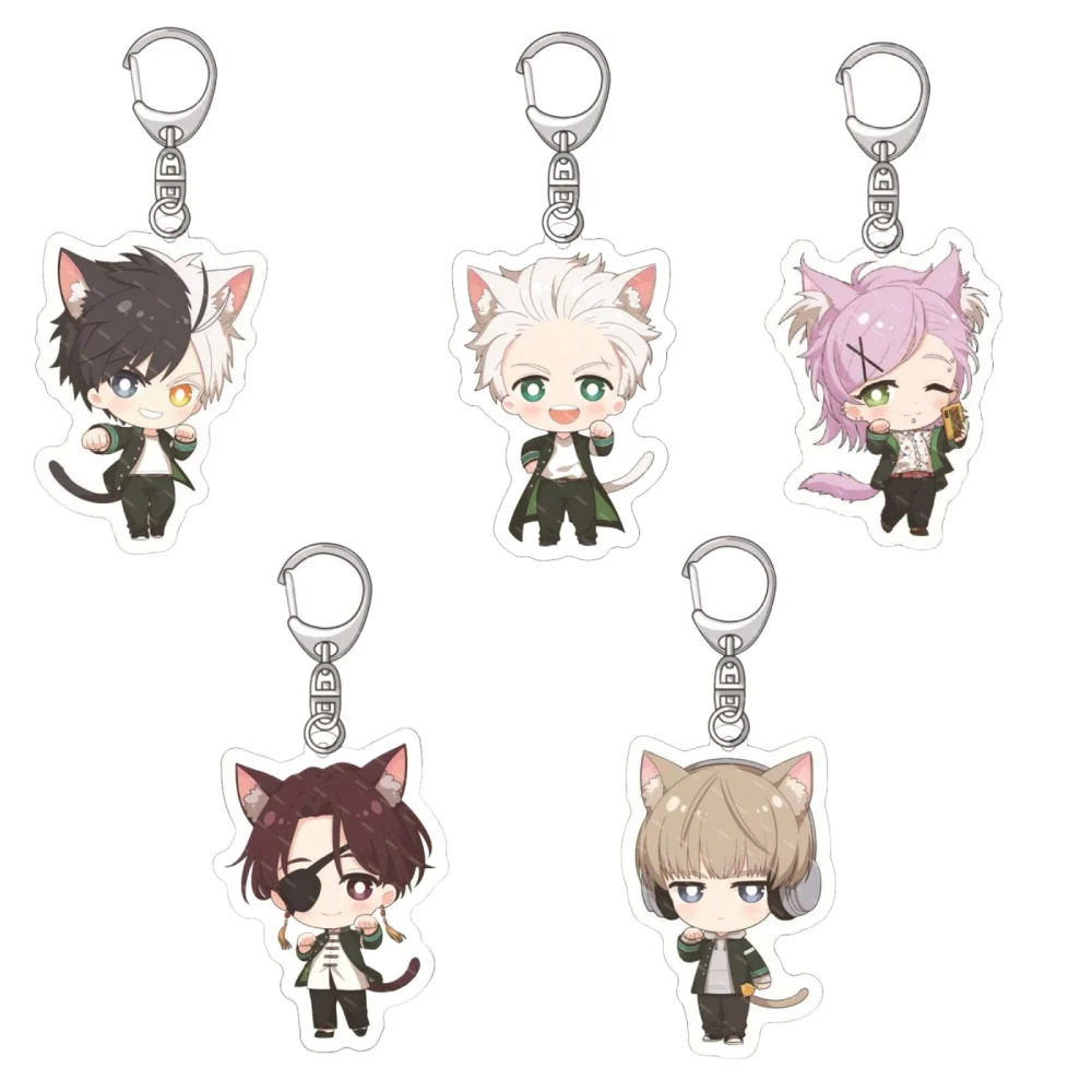 Popular Anime Windproof Boy Sakura-haruka Yui Akihisugi Ketaro Umegong Animation Surrounding Acrylic keychain Standing Gifts