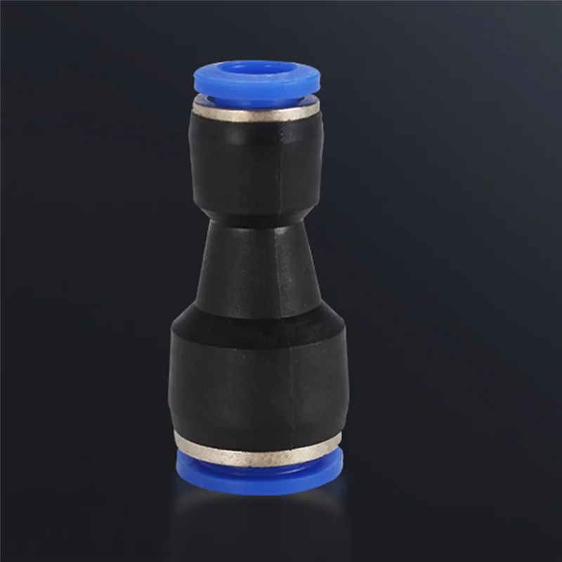 

Лот 100 шт. PG4-6 мм 6-8 мм 6-10 мм воздушный пневматический фитинг одним касанием в прямые фитинги быстрые разъемы PG6-4-A45M