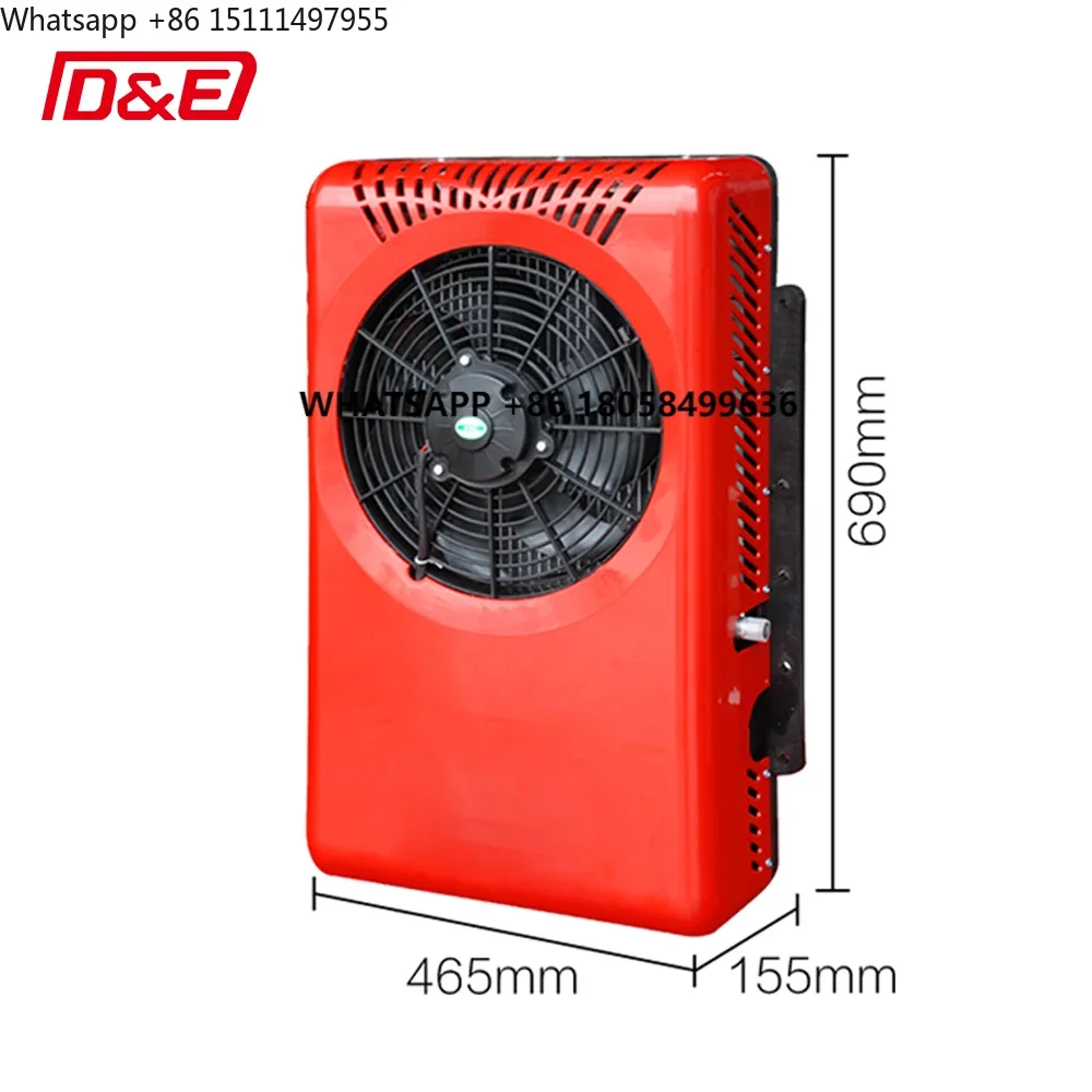 Sonata Model Steel AC Split Unit New Arrival 12V DC Electric Air Conditioner for Cars Trucks Buses & Boats at 24V Made for VW
