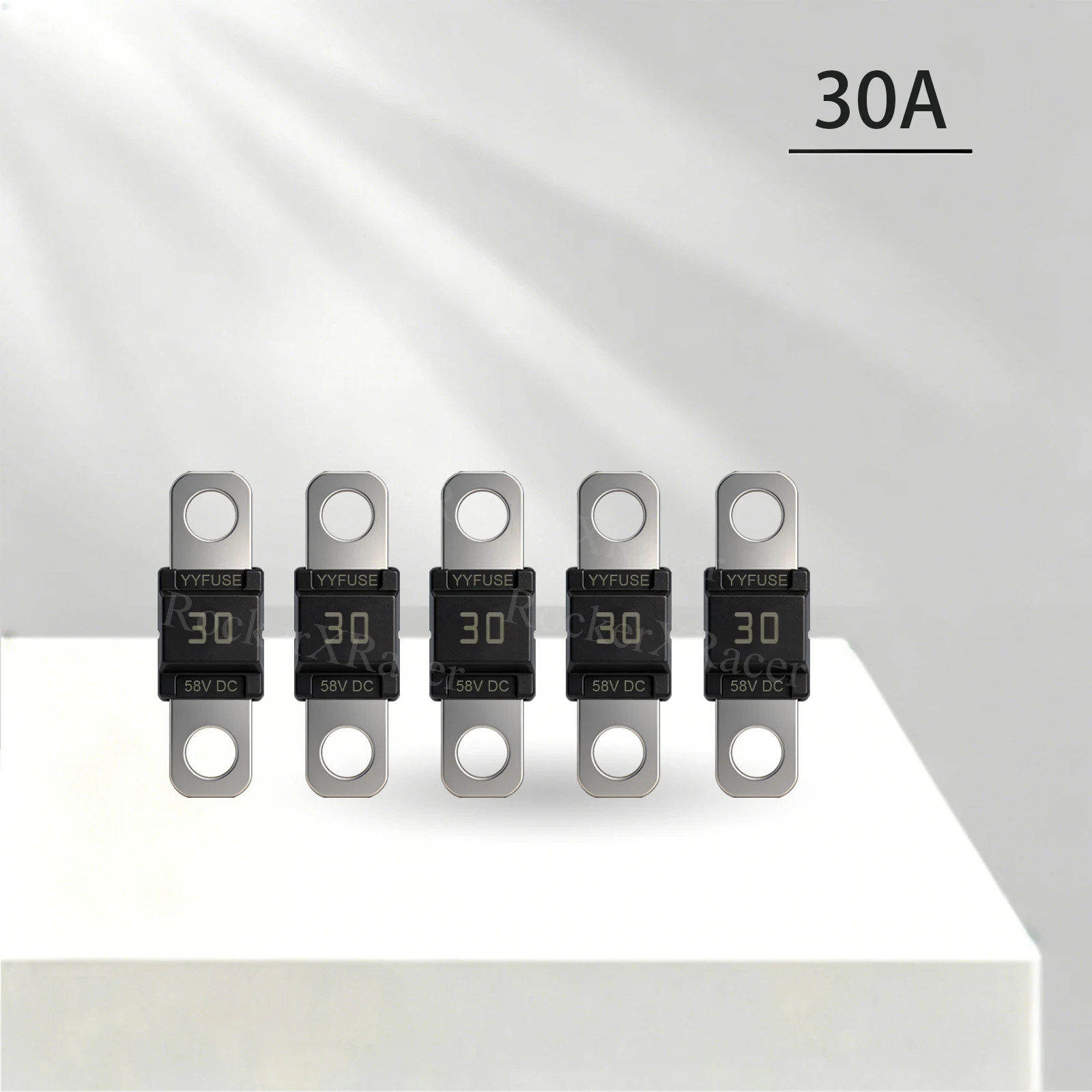 5 Stück MIDI/ANS Schraubbarer Sicherungsautomat 12V-58V 20A 30A 40A 50A 60A 70A 80A 100A 150A 200A für Auto, Boot, Marine