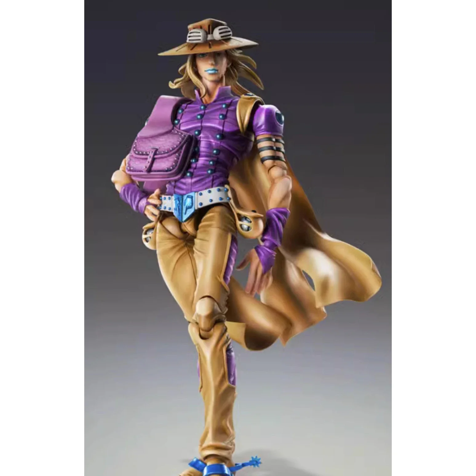 In Stock Original Medicos SUPER ACTION STATUE Gyro Zeppeli Model Animation Character Action Toy