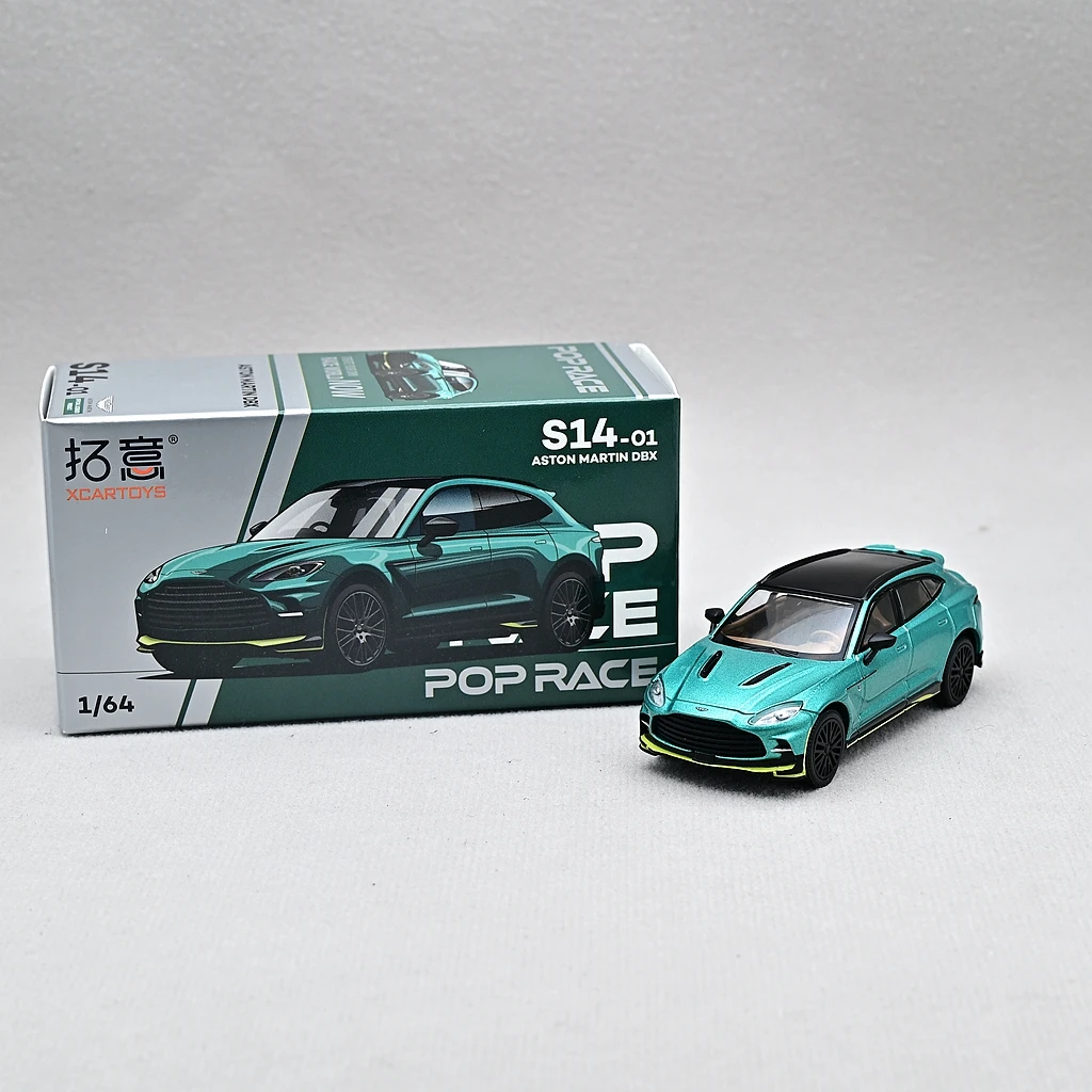 

POP RACE 1/64 XCARTOYS S14-01 DBX Cyan Simulation Die-cast Alloy Aar Model Toy Collection Gifts