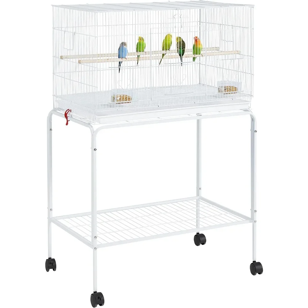 47inch Flight Bird Cages For Parakeets Cockatiels Conures Budgies Finches Canaries