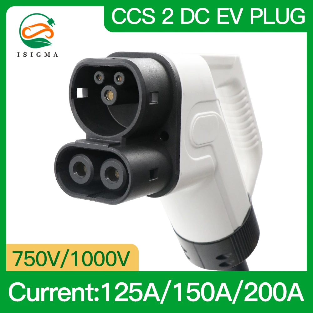 DC Fast Charger CCS 2 Adapter For Charging Station IEC 62169 Type 2 125A/160A/200A Car Ev Charger