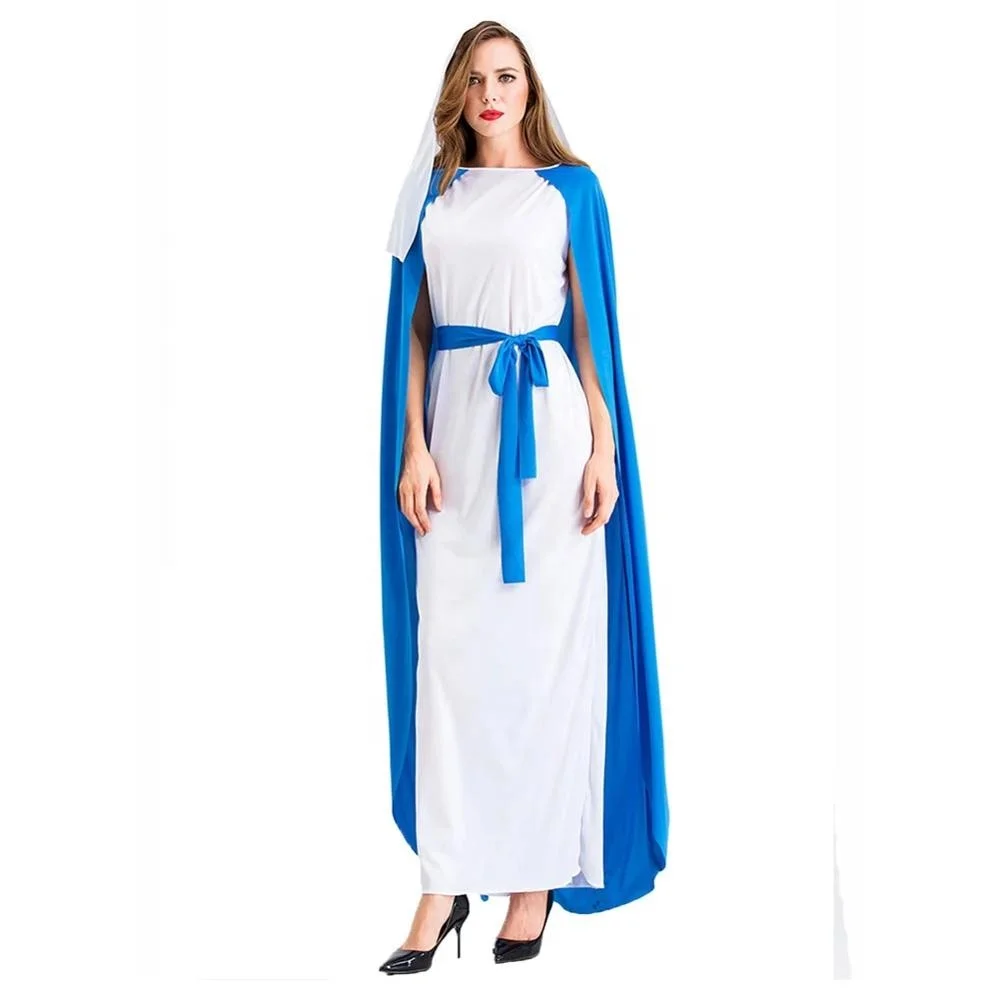 

Nordic Ancient Greek Mythological Figures Halloween Costume Adult Goddess Long Skirt