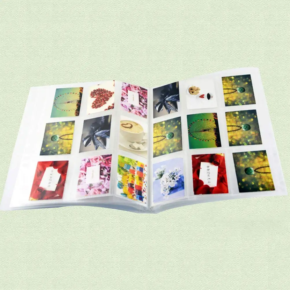 

Photo Album Storage Clear Transparent Picture Tickets Book Chasing Stars