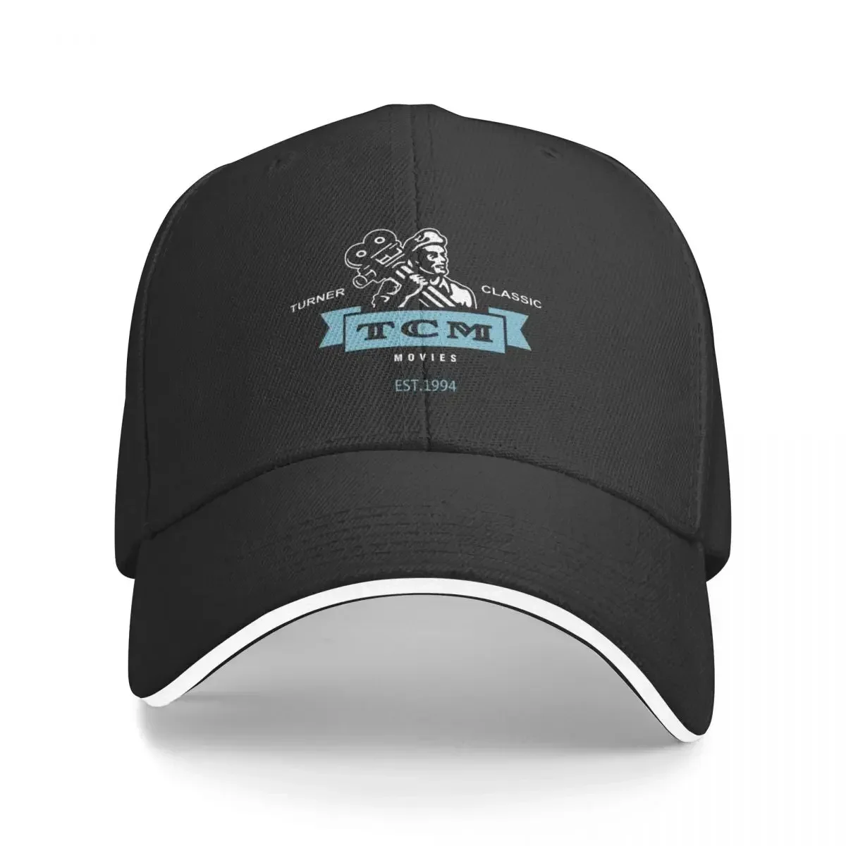 Retro Vintage Turner Classic Movies Baseball Cap Thermal Visor Streetwear beach hat cute Hats For Women Men's