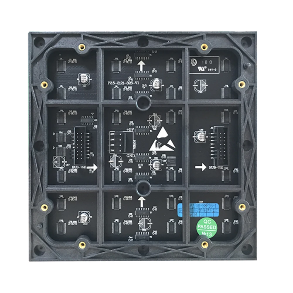 Module de panneau d'affichage LED P2.5 160*160mm 64*64 pixels 1/32 Scan 3 en 1 SMD rvb polychrome P4 module de panneau d'affichage LED