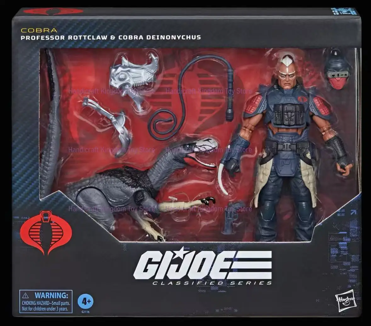 In Stock Hasbro Special Forces Professor Rotclaw Deinonychus 6-inch Action Figure Figure