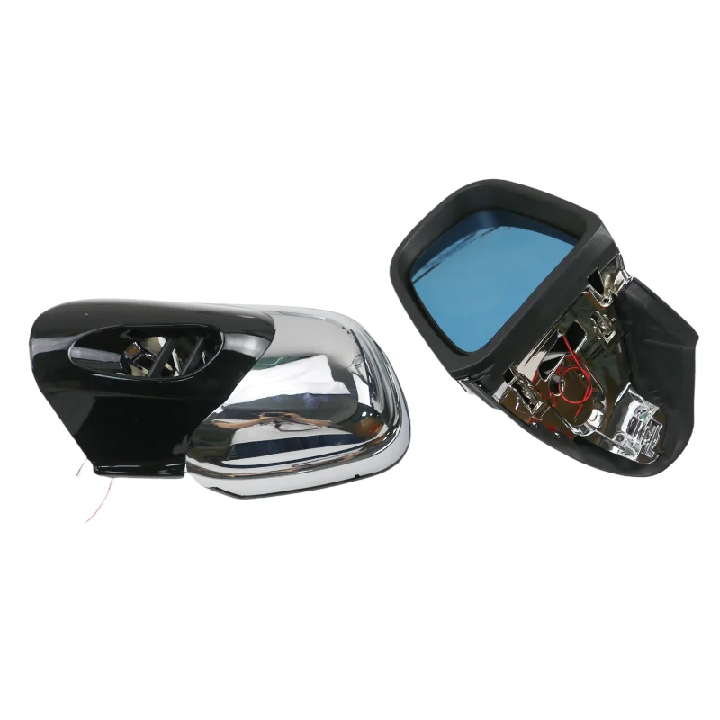 Acessórios para motocicletas, espelhos retrovisores laterais esquerdo e direito, plástico abs para bmw k1200 k1200lt k1200m 1999-2008